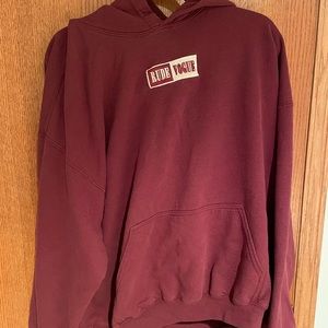 Rude vogue hoodie size large